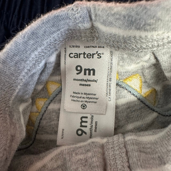 Baby Boy Lot of 8 bottoms Pants Shorts Most 9 Months, 1 6 months Clothing Bundle - Picture 12 of 14